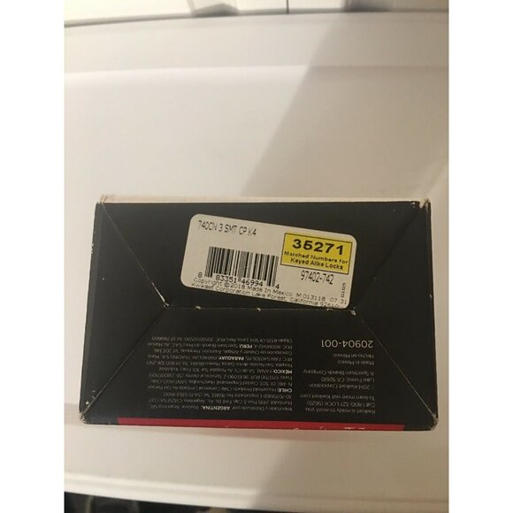 Kwikset 740CN-3-SMT-CP-K4 Cameron Entry Knob Lockset w/ Smart Key,‎ Polish - Picture 6 of 6